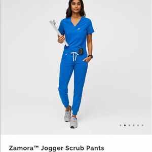 Figs Zamora Jogger Royal Blue Small